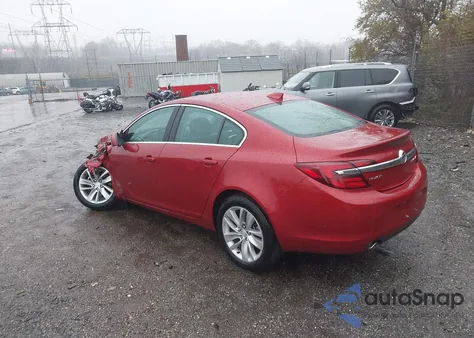 2015 Buick Regal Turbo z USA, uszkodzony, nr VIN 2G4GK5EXXF9204407